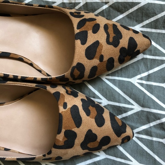“Lill” by Mix No. 6 Leopard Print Heels - Size 8.5 - Picture 5 of 10